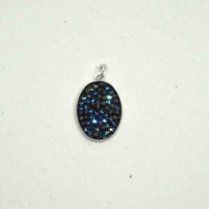 pendant blue swarovski